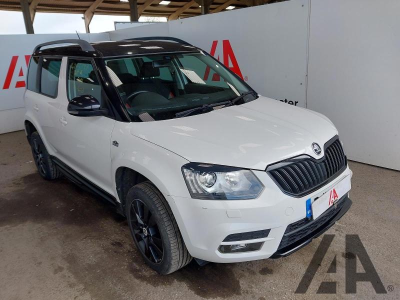 2015 SKODA YETI MONTE CARLO TDI CR 1968cc TURBO DIESEL MANUAL 5 DOOR HATCHBACK