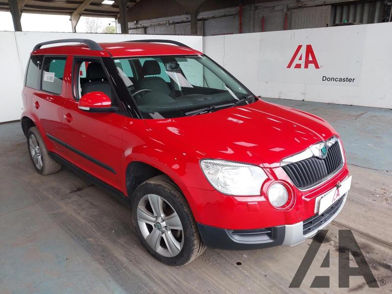 2011 SKODA YETI SE TDI CR DSG 1968cc TURBO DIESEL SEMI AUTO 5 DOOR HATCHBACK