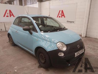 Image of 2012 FIAT 500 POP 1242cc PETROL MANUAL 3 DOOR HATCHBACK