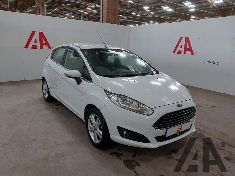 2016 FORD FIESTA ZETEC 1242cc PETROL MANUAL 5 Speed 5 DOOR HATCHBACK