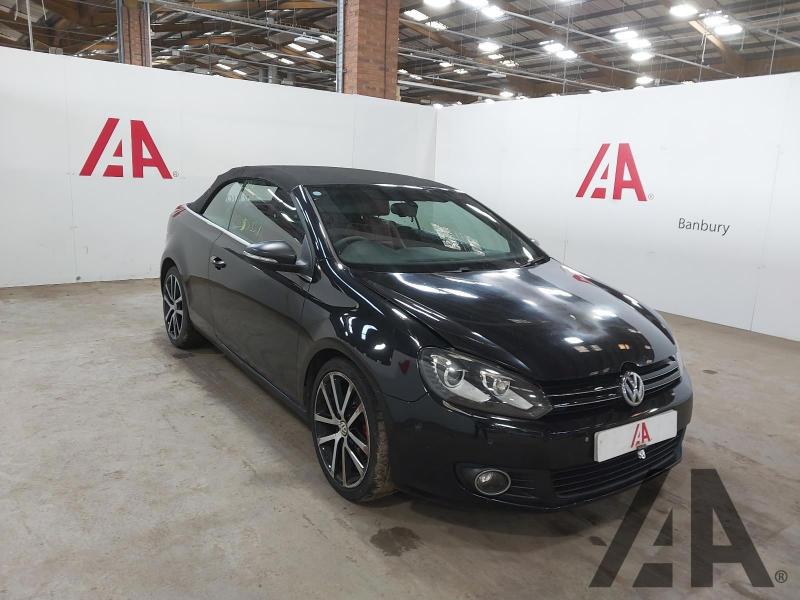 2012 VOLKSWAGEN GOLF GT TDI BLUEMOTION TECHNOLOGY 1968cc TURBO DIESEL MANUAL 6 Speed 2 DOOR CONVERTIBLE