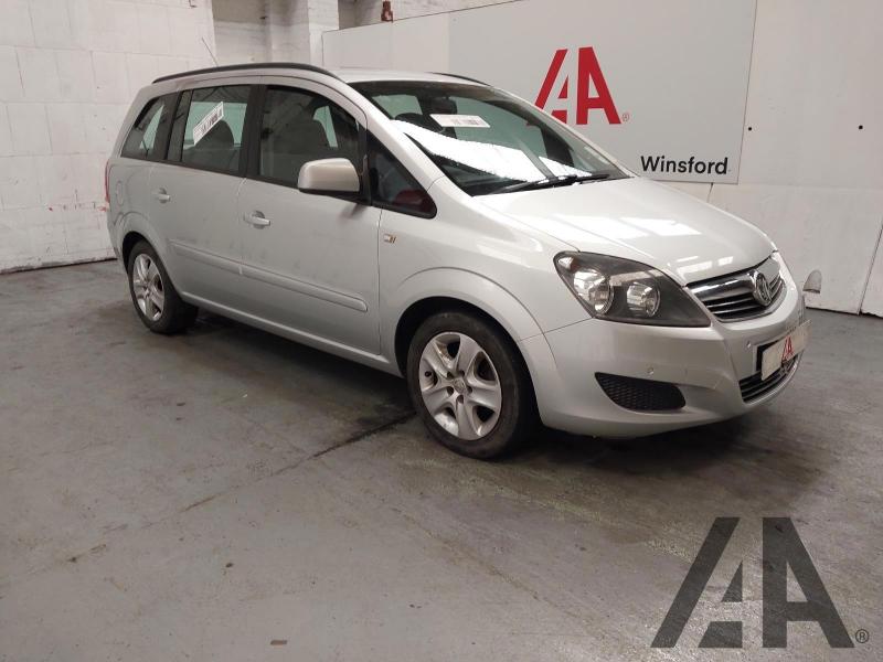 2014 VAUXHALL ZAFIRA EXCLUSIV 1796cc PETROL MANUAL 5 DOOR MPV