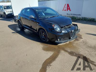 Image of 2017 ALFA ROMEO MITO TWINAIR SUPER 875cc TURBO PETROL MANUAL 6 Speed 3 DOOR HATCHBACK