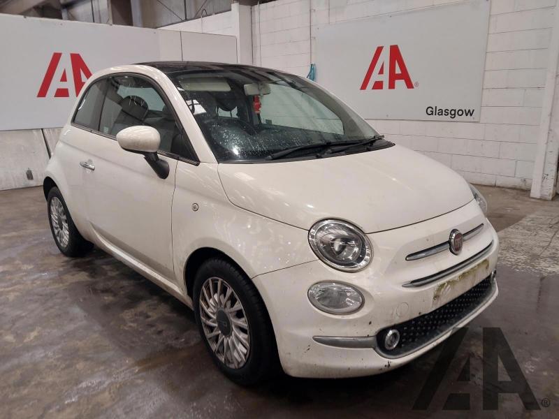 2019 FIAT 500 LOUNGE 1242cc PETROL SEMI AUTO 3 DOOR HATCHBACK