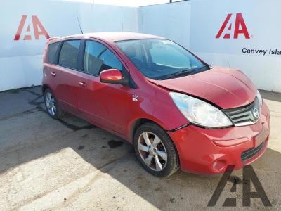 Image of 2010 NISSAN NOTE N-TEC 1386cc PETROL MANUAL 5 Speed 5 DOOR MPV