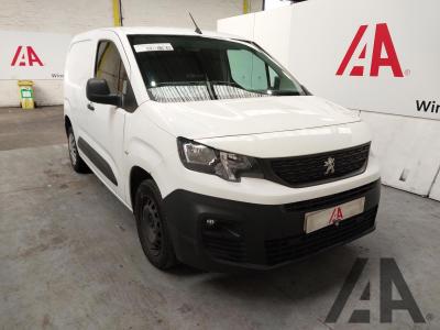 Image of 2020 PEUGEOT PARTNER BLUEHDI PROFESSIONAL L1 1499cc TURBO DIESEL MANUAL 4 DOOR PANEL VAN
