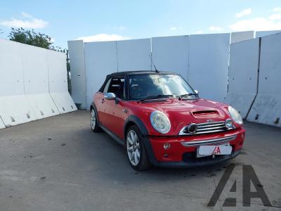 Image of 2006 MINI CONVERTIBLE COOPER S 1598cc SUPER PETROL MANUAL 6 Speed 2 DOOR CONVERTIBLE