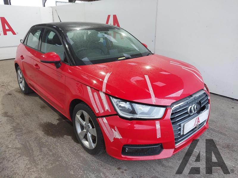 2017 AUDI A1 SPORTBACK TFSI SPORT 1395cc TURBO PETROL MANUAL 5 DOOR HATCHBACK