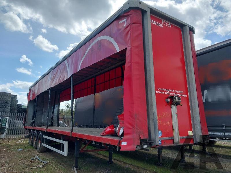2019 FORD KA SDC CURTAINSIDER IFIED
