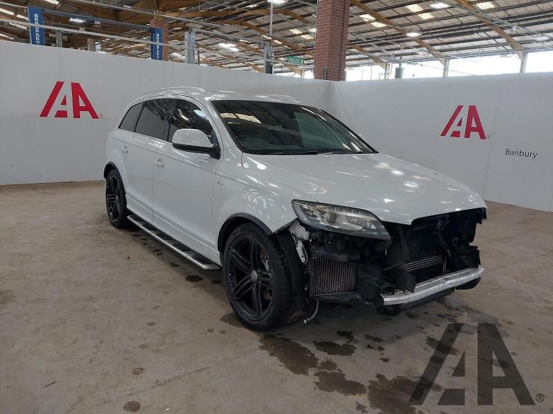 2012 AUDI Q7 TDI QUATTRO S LINE PLUS S/S 2967cc TURBO DIESEL AUTOMATIC 5 DOOR ESTATE