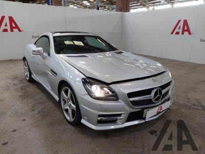 Image of 2015 MERCEDES SLK SLK250 CDI BLUEEFFICIENCY AMG 2143cc TURBO DIESEL AUTOMATIC 7 Speed 2 DOOR CONVERTIBLE