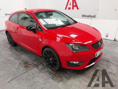 Image of 2015 SEAT IBIZA TSI FR BLACK 1197cc TURBO PETROL MANUAL 5 Speed 3 DOOR HATCHBACK