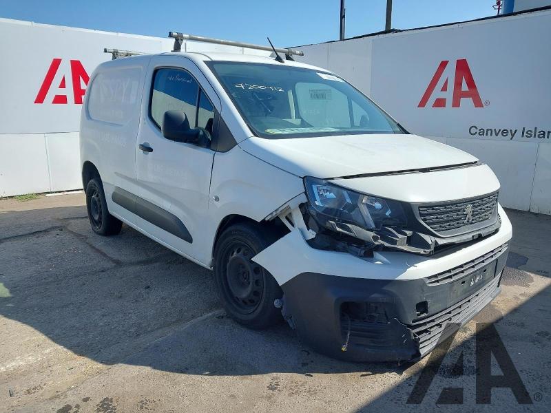 2019 PEUGEOT PARTNER BLUEHDI PROFESSIONAL L1 1560cc TURBO DIESEL MANUAL 5 Speed PANEL VAN
