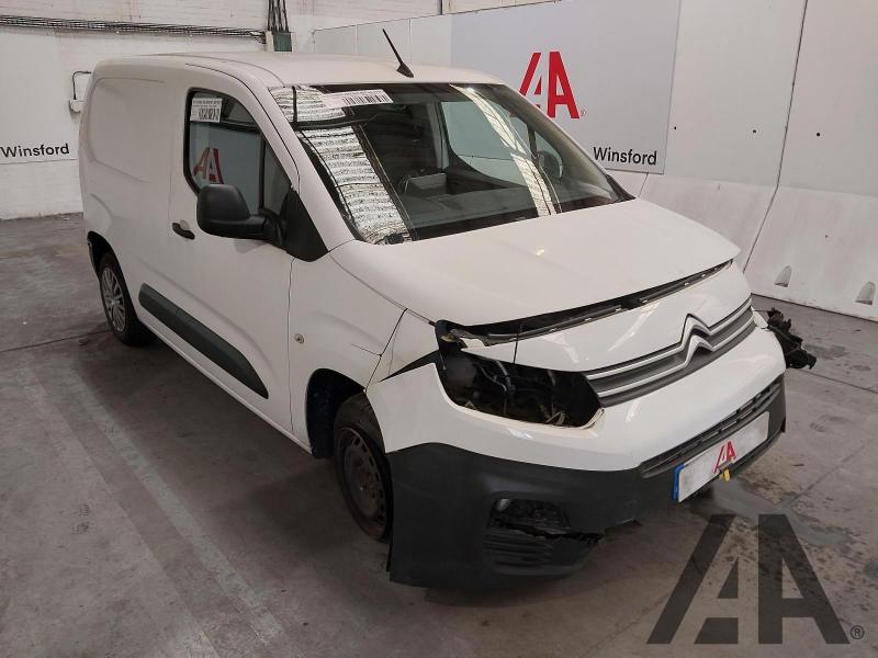 2019 CITROEN BERLINGO 650 ENTERPRISE M BLUEHDI 1499cc TURBO DIESEL MANUAL 3 DOOR PANEL VAN