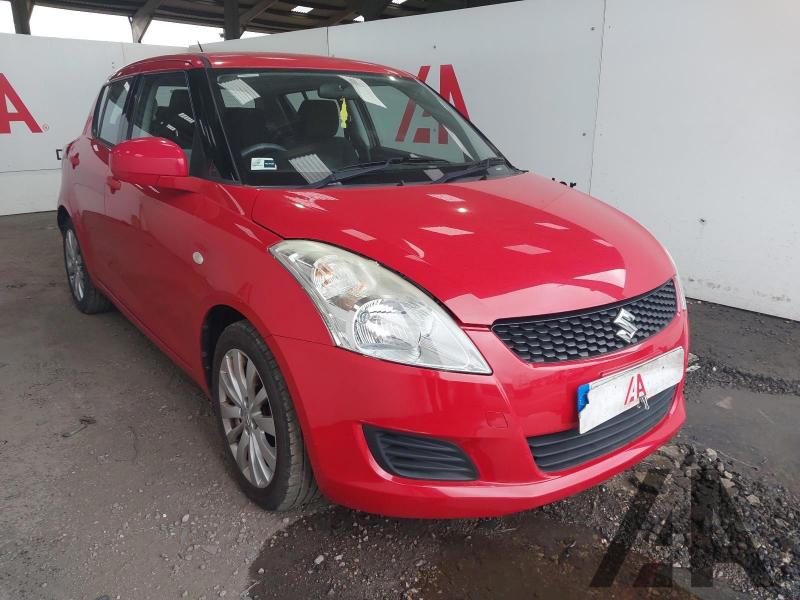 2012 SUZUKI SWIFT SZ3 1242cc PETROL MANUAL 5 DOOR HATCHBACK