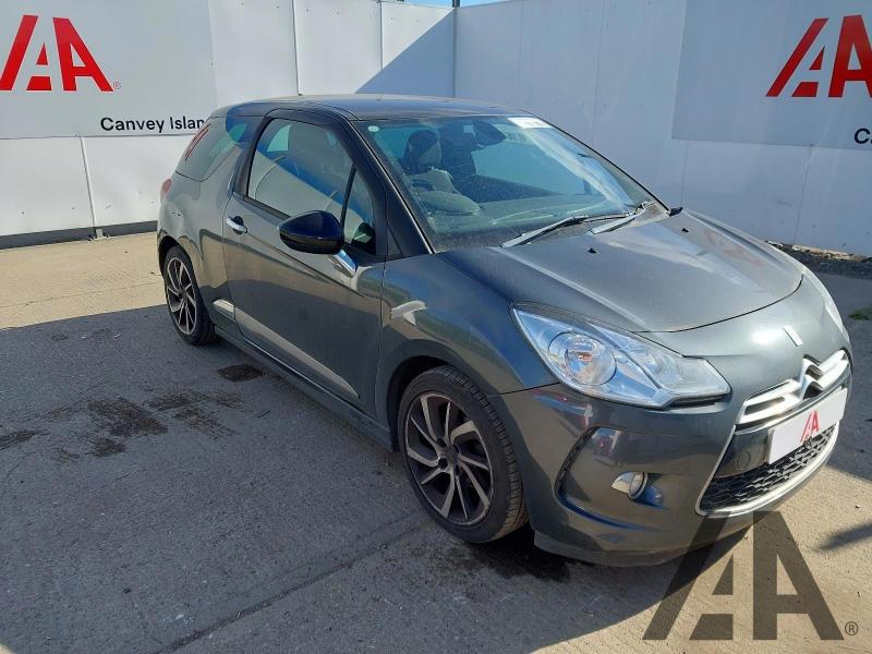 2014 CITROEN DS3 E-HDI DSTYLE PLUS 1560cc TURBO DIESEL MANUAL 5 Speed 3 DOOR HATCHBACK