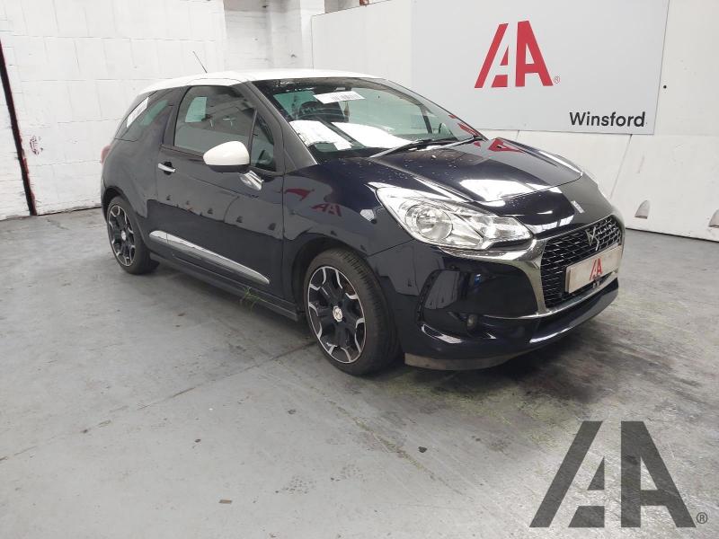 2016 DS 3 BLUEHDI ELEGANCE S/S 1560cc TURBO DIESEL MANUAL 3 DOOR HATCHBACK