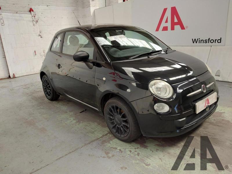 2012 FIAT 500 TWINAIR 875cc TURBO PETROL MANUAL 3 DOOR HATCHBACK