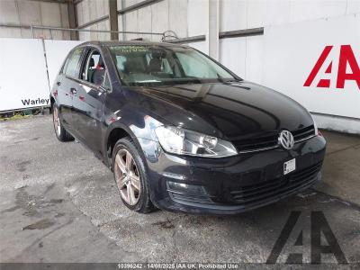 Image of 2017 VOLKSWAGEN GOLF MATCH EDITION TDI BMT 1598cc TURBO DIESEL MANUAL 5 Speed 5 DOOR HATCHBACK