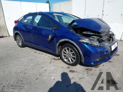 Image of 2012 HONDA CIVIC I-DTEC EX 2199cc TURBO DIESEL MANUAL 6 Speed 5 DOOR HATCHBACK