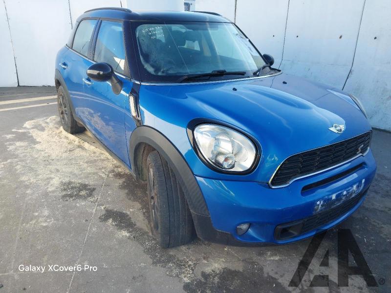 2012 MINI COUNTRYMAN COOPER SD 1995cc TURBO DIESEL MANUAL 6 Speed 5 DOOR HATCHBACK