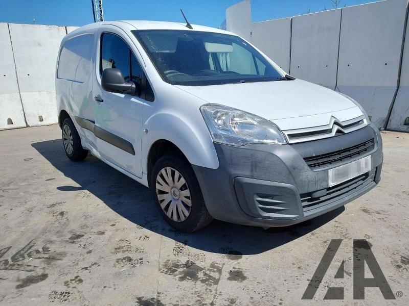 2016 CITROEN BERLINGO 625 ENTERPRISE L1 HDI 1560cc TURBO DIESEL MANUAL 5 Speed PANEL VAN