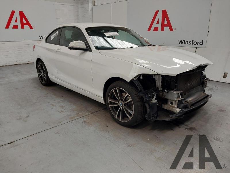 2017 BMW 2 SERIES 218I SPORT 1499cc TURBO PETROL MANUAL 2 DOOR COUPE