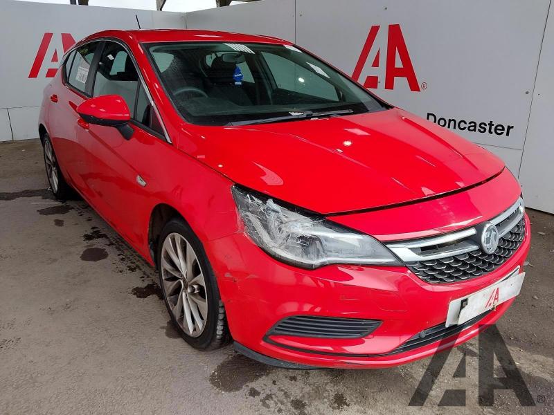 2017 VAUXHALL ASTRA DESIGN ECOFLEX S/S 999cc TURBO PETROL MANUAL 5 Speed 5 DOOR HATCHBACK