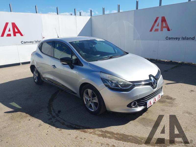 2015 RENAULT CLIO DYNAMIQUE NAV 16V 1149cc PETROL MANUAL 5 Speed 5 DOOR HATCHBACK