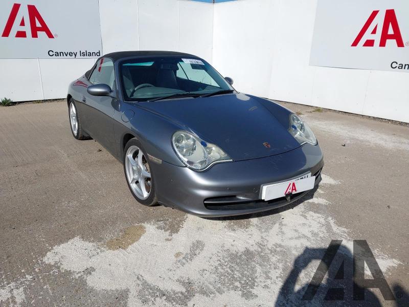 2002 PORSCHE 911 CARRERA 4 TIPTRONIC S 3596cc PETROL AUTOMATIC 2 DOOR CONVERTIBLE