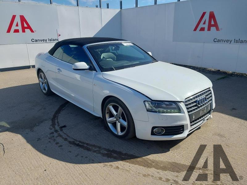 2009 AUDI A5 TDI S LINE 1968cc TURBO DIESEL MANUAL 6 Speed 2 DOOR CONVERTIBLE