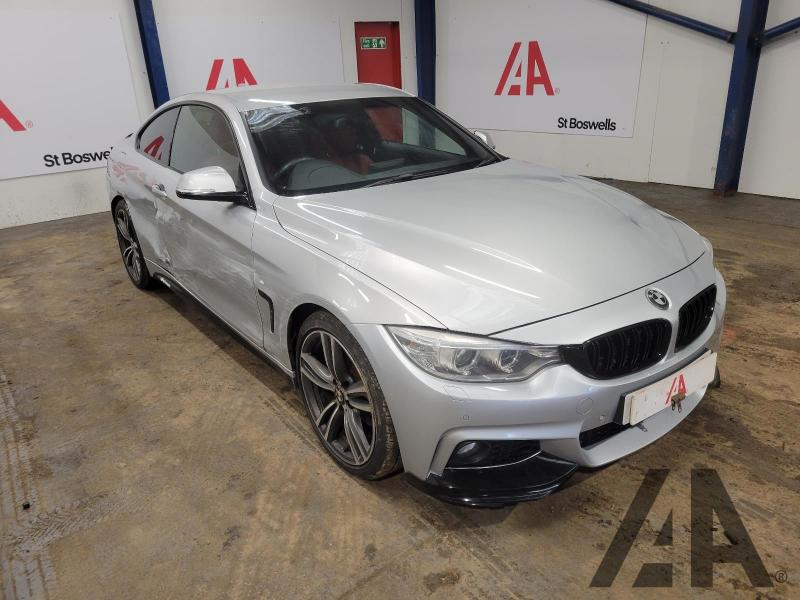 2015 BMW 4 SERIES 420D M SPORT 1995cc TURBO DIESEL AUTOMATIC 2 DOOR COUPE