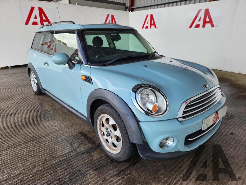 2013 MINI CLUBMAN COOPER 1598cc PETROL MANUAL 6 Speed 5 DOOR ESTATE