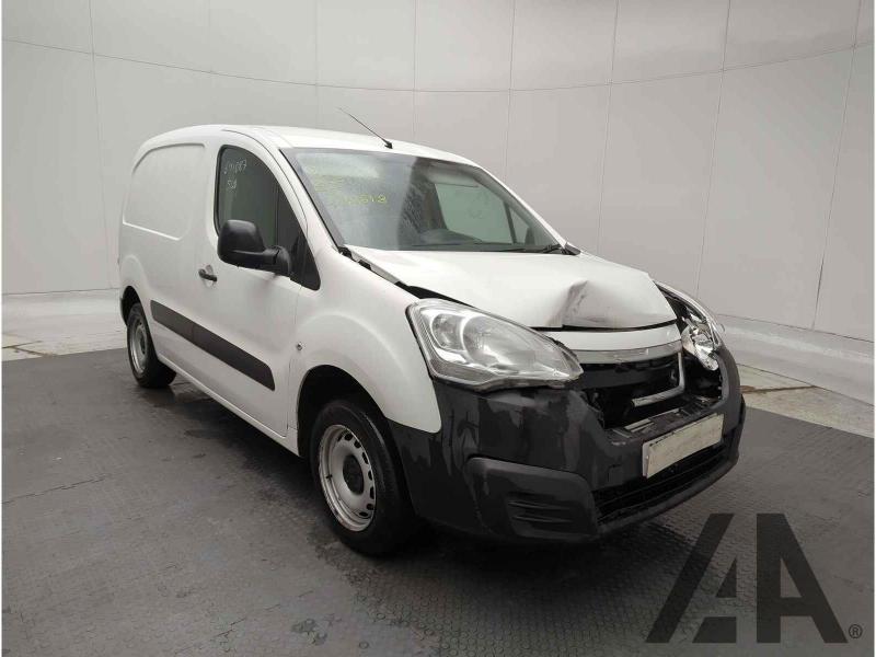 2017 PEUGEOT PARTNER BLUE HDI SE L1 1560cc TURBO DIESEL MANUAL 4 DOOR PANEL VAN
