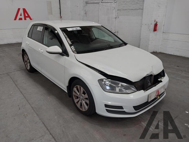 2013 VOLKSWAGEN GOLF SE TSI BLUEMOTION TECHNOLOGY 1395cc TURBO PETROL MANUAL 6 Speed 5 DOOR HATCHBACK