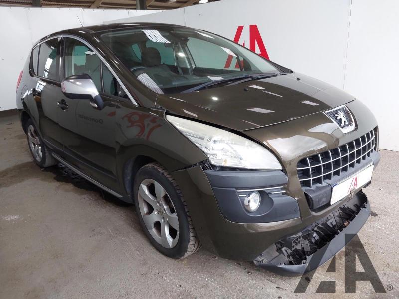 2010 PEUGEOT 3008 EXCLUSIVE HDI 1560cc TURBO DIESEL SEMI AUTO 6 Speed 5 DOOR HATCHBACK