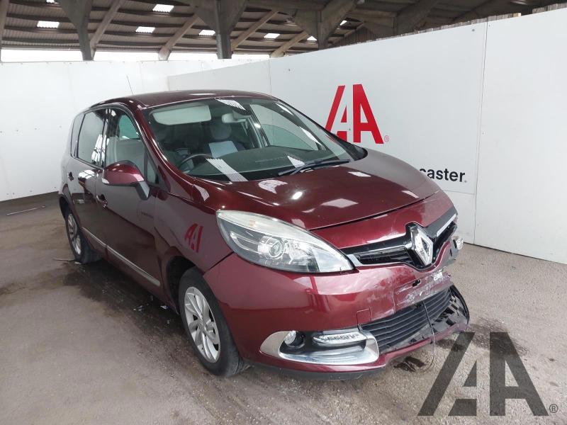 2015 RENAULT SCENIC DYNAMIQUE TOMTOM ENERGY DCI S/ 1461cc TURBO DIESEL MANUAL 6 Speed 5 DOOR MPV