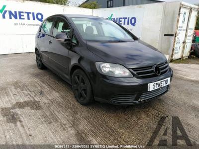 Image of 2009 VOLKSWAGEN GOLF PLUS SE TDI 1896cc TURBO DIESEL MANUAL 5 Speed 5 DOOR HATCHBACK