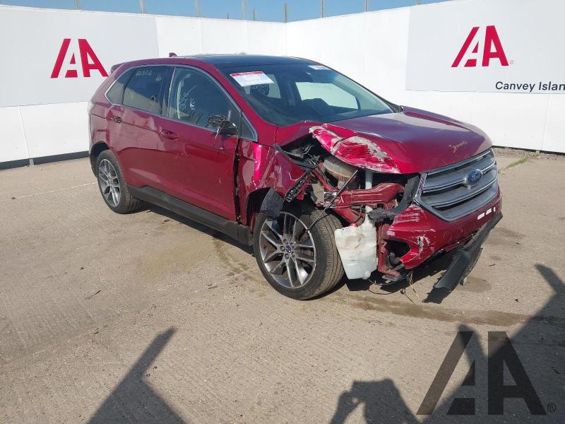 2017 FORD EDGE TITANIUM TDCI 1997cc TURBO DIESEL MANUAL 5 DOOR ESTATE