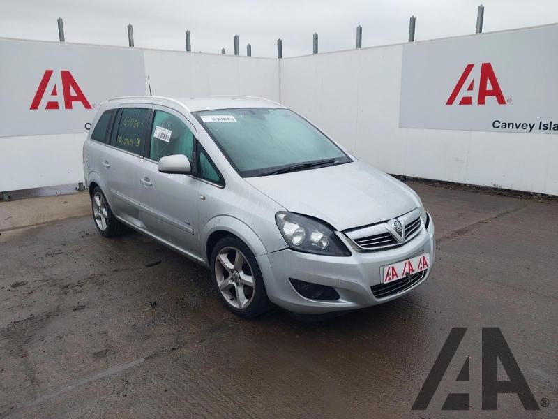 2011 VAUXHALL ZAFIRA SRI CDTI 1686cc TURBO DIESEL MANUAL 5 DOOR MPV