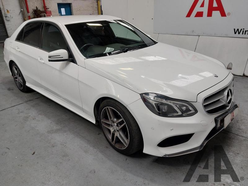 2014 MERCEDES E-CLASS E220 CDI AMG SPORT 2143cc TURBO DIESEL AUTOMATIC 4 DOOR SALOON