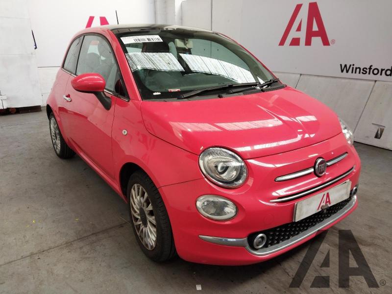 2017 FIAT 500 LOUNGE 1242cc PETROL MANUAL 3 DOOR HATCHBACK