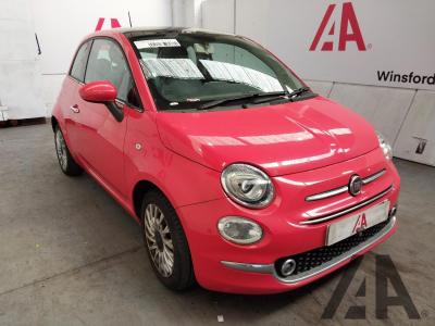 Image of 2017 FIAT 500 LOUNGE 1242cc PETROL MANUAL 3 DOOR HATCHBACK