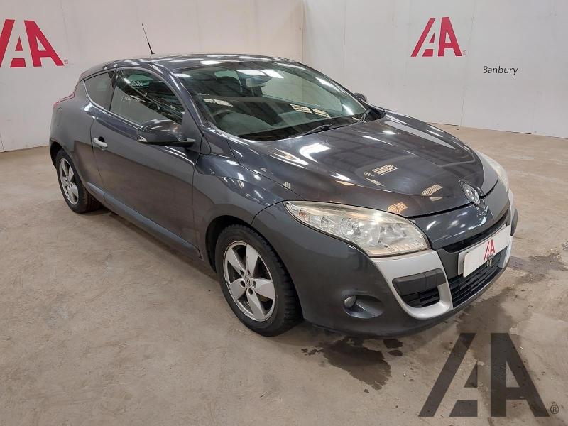 2010 RENAULT MEGANE DYNAMIQUE TOMTOM VVT 1598cc PETROL MANUAL 6 Speed 3 DOOR COUPE