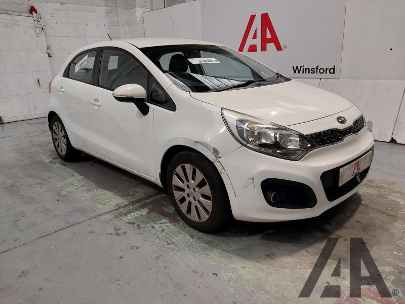 2012 KIA RIO CRDI 2 ECODYNAMICS 1120cc TURBO DIESEL MANUAL 6 Speed 5 DOOR HATCHBACK