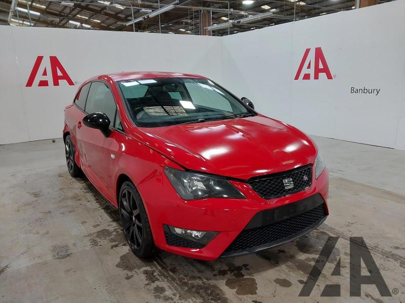 2015 SEAT IBIZA TSI FR BLACK 1197cc TURBO PETROL MANUAL 5 Speed 3 DOOR HATCHBACK