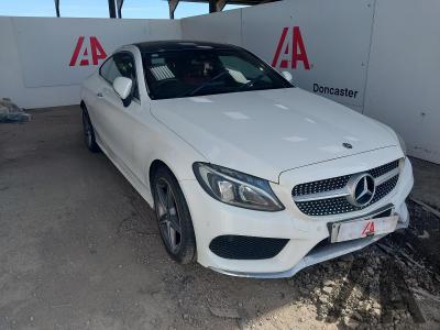 Image of 2017 MERCEDES C-CLASS C 220 D AMG LINE PREMIUM PLUS 2143cc TURBO DIESEL AUTOMATIC 2 DOOR COUPE