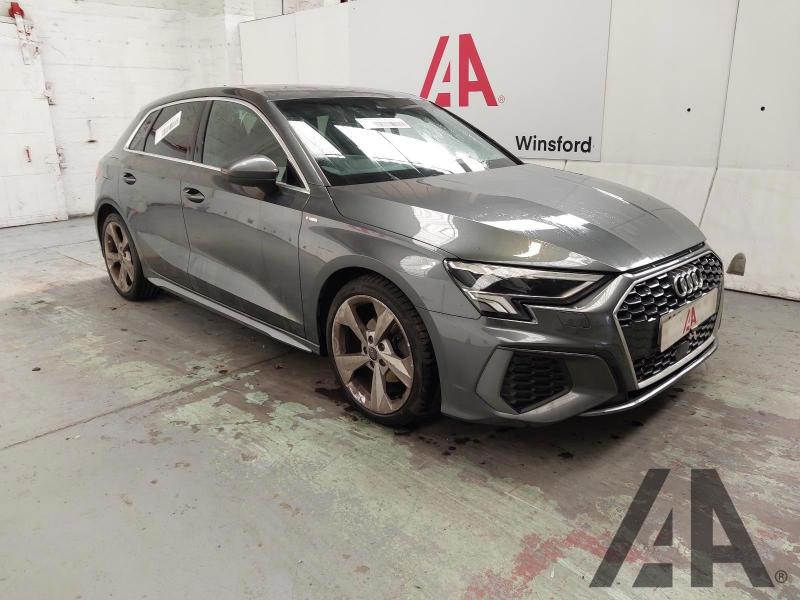 2021 AUDI A3 SPORTBACK TFSI S LINE 35 MHEV 1498cc TURBO PETROL SEMI AUTO 5 DOOR HATCHBACK