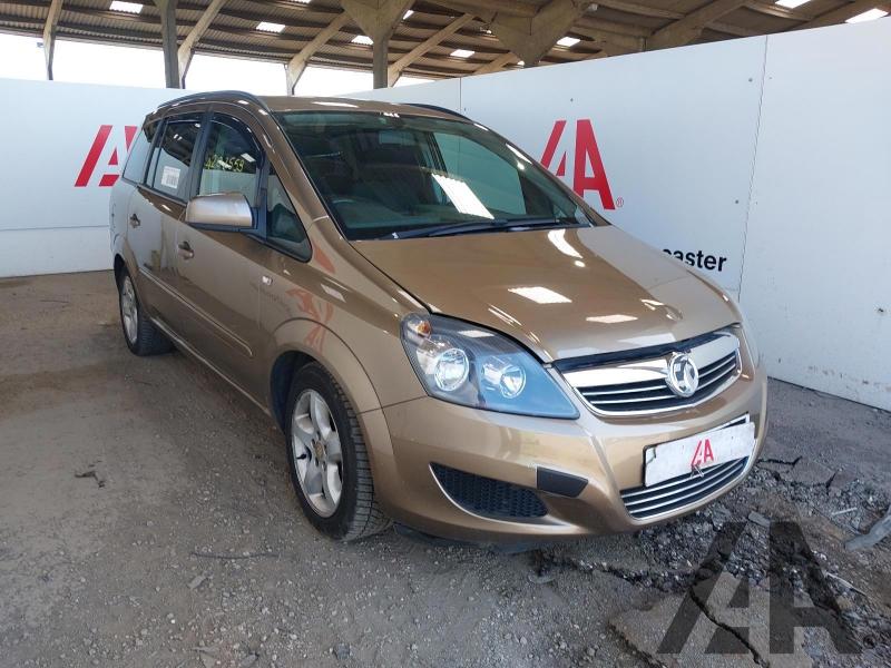 2013 VAUXHALL ZAFIRA EXCLUSIV CDTI ECOFLEX 1686cc TURBO DIESEL MANUAL 5 DOOR MPV