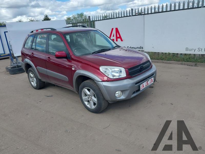 2004 TOYOTA RAV-4 XT3 VVT-I 1998cc PETROL AUTOMATIC 4 Speed 5 DOOR ESTATE